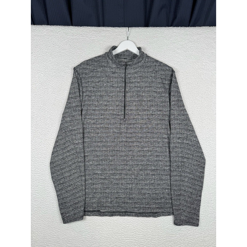 LULULEMON Surge Warm 1/2 Zip Pullover - Heather Gray - Men's Large
